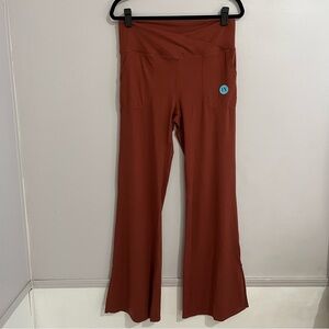 Women’s lounge pants size 1X pumpkin spice New pockets soft comfortable NWOT